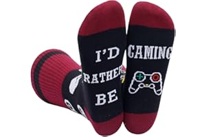 IRISGOD I'd Rather Be Funny Dress Socks for Men and Women Humor Joke Gifts