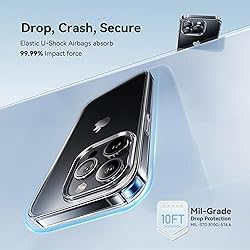 CASEKOO for iPhone 15 Pro Max Case Crystal