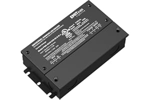 EMITEVER 30W Dimmable LED Driver, 24V Triac Dimmable Power Supply, AC to DC Transformer for LED Light, Compatible with Lutron and Leviton Dimmer, Waterproof IP67 and UL Listed, Class 2