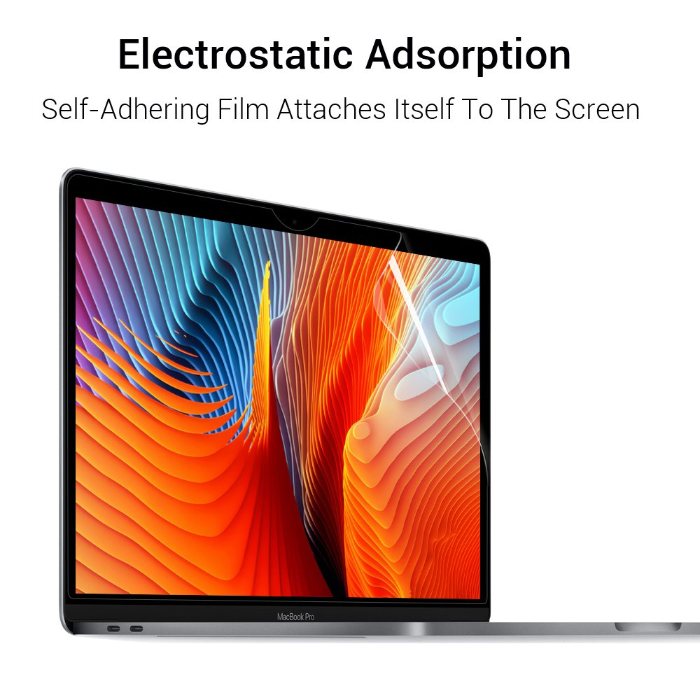 EyeO2 13.3 Inch Apple Macebook Pro Laptop High Clarity Touch Screen Protector Fingerprint-free & Anti-glare Notebook Guard Film Filter Radiation Anti-myopia