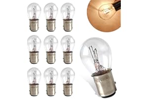 KoiLuvGo 10 Pack 1157 Bulbs, Tail High and Low Brake Light Bulb, P21/5W S25 2057 2357 7528 BAY15D Turn Signal Bulb Replacemen