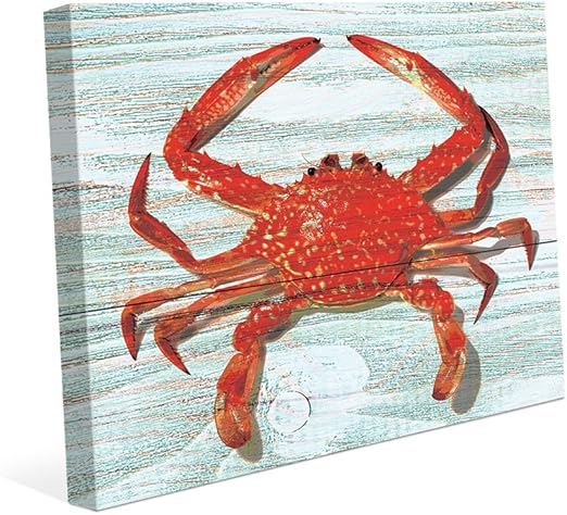 Amazon Com Castleton Cangrejo En Eton Plank Colorido Envejecido