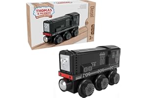 Thomas & Friends Wooden Railway Toy Train Diesel Push-Along Wood Engine for Toddlers & Preschool Kids Ages 2+ Years