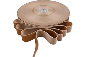 BokingOne Vintage Khaki Velvet Ribbon, 1 Inch X 30Yds Single Face Velvet Ribbon for Gift Wrapping Home Wedding Party Decorati