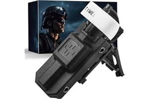 Locking Clip Tourniquet Holder with Tourniquet Set, JUNESEAKER Metal Aluminum Windlass Rod Tourniquet Molle Tourniquet Pouch for Gen 7 C-A-T or Older for Duty Belt Molle Equipment Gift Box.