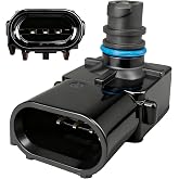 MecXora 5033310AC Manifold Absolute Pressure Sensor MAP Sensor Compatible With Chrysler 200 300 Town,Volkswagen Routan,Jeep Cherokee Compass,Dodge Charger Ram 1500 2500 3500 4000 Replaces 5149091AA