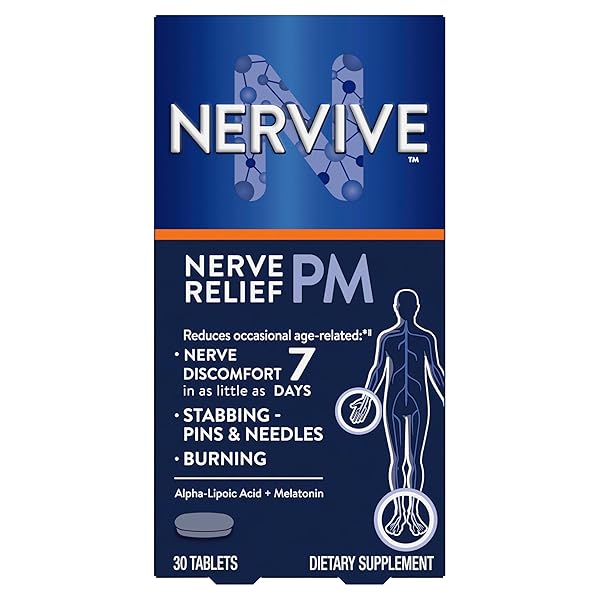 NERVIVE NERVE RELIEF PM, OCCASIONAL NERVE DISCOMFORT II,...
