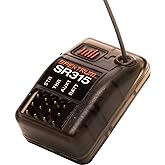 Spektrum SR315 3-Channel 2.4GHz DSMR RC Sport Receiver: Surface , Black