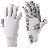 Palmyth UV Protection Fishing Fingerless Gloves UPF50+ Sun Gloves Men Women for Kayaking, Hiking, Paddling, Driving, Canoeing, Rowing