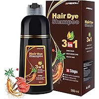 Amazon.com : IIIMEIDU Hair Dye Shampoo 3 in 1 for Gray, Black Hair