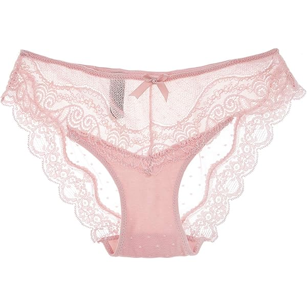 APEXFWDT 3PC Women Lace Underwear Sexy Breathable Hipster Panties Seamless Bikini Briefs Multipack Floral Lace Panties