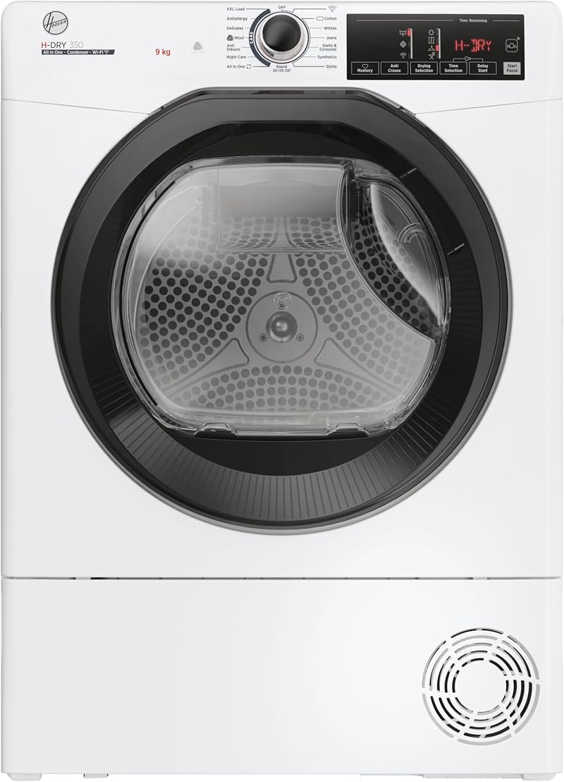 Hoover H-DRY 350 Freestanding Condenser Tumble Dryer 9 Kg Wi-Fi Bluetooth