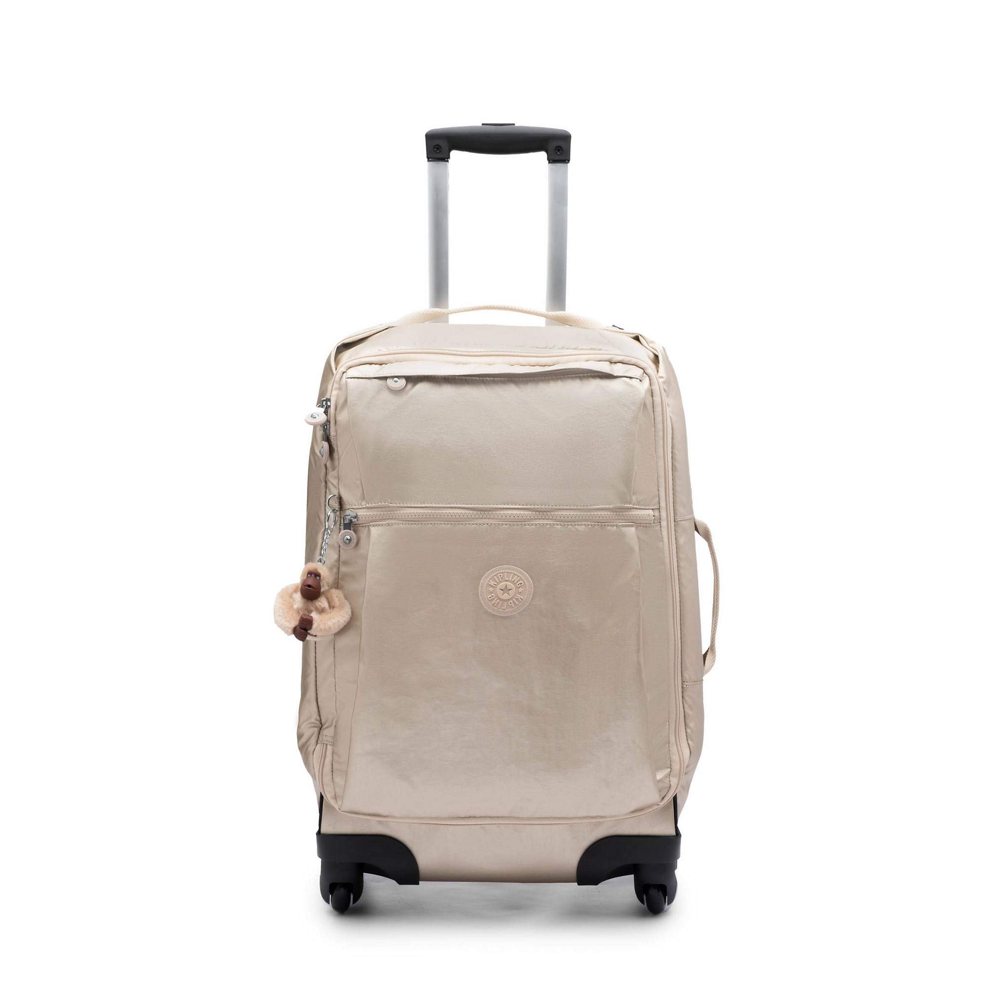 Kipling Women’s Darcey Small 22-Inch Softside Carry-On Rolling Luggage, Nylon, 360 Degree Spinning Wheels