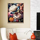 YALKIN Paint by Numbers Kit Butterfly 16x20in Canvas DIY Color Oil Acrylic view 8