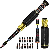 Klein Tools 32315HD Chave de fenda de catraca múltipla 15 em 1