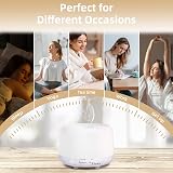 Trace 300ML Essential Oil Diffuser with Remote, 7 LED Lights, 4 Timers view 7