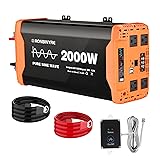2000W Pure Sine Wave Power Inverter FCC Approved