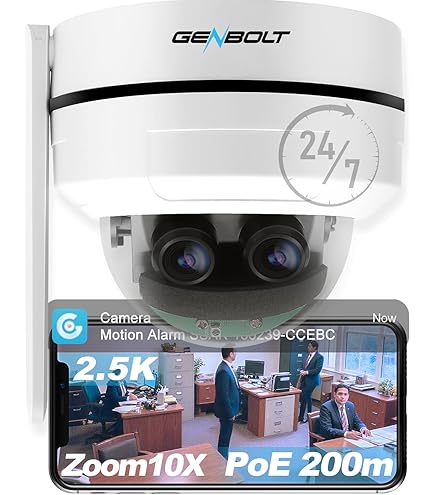 6MP Fisheye Network PoE Camera - Compatible with Hikvision Smart
