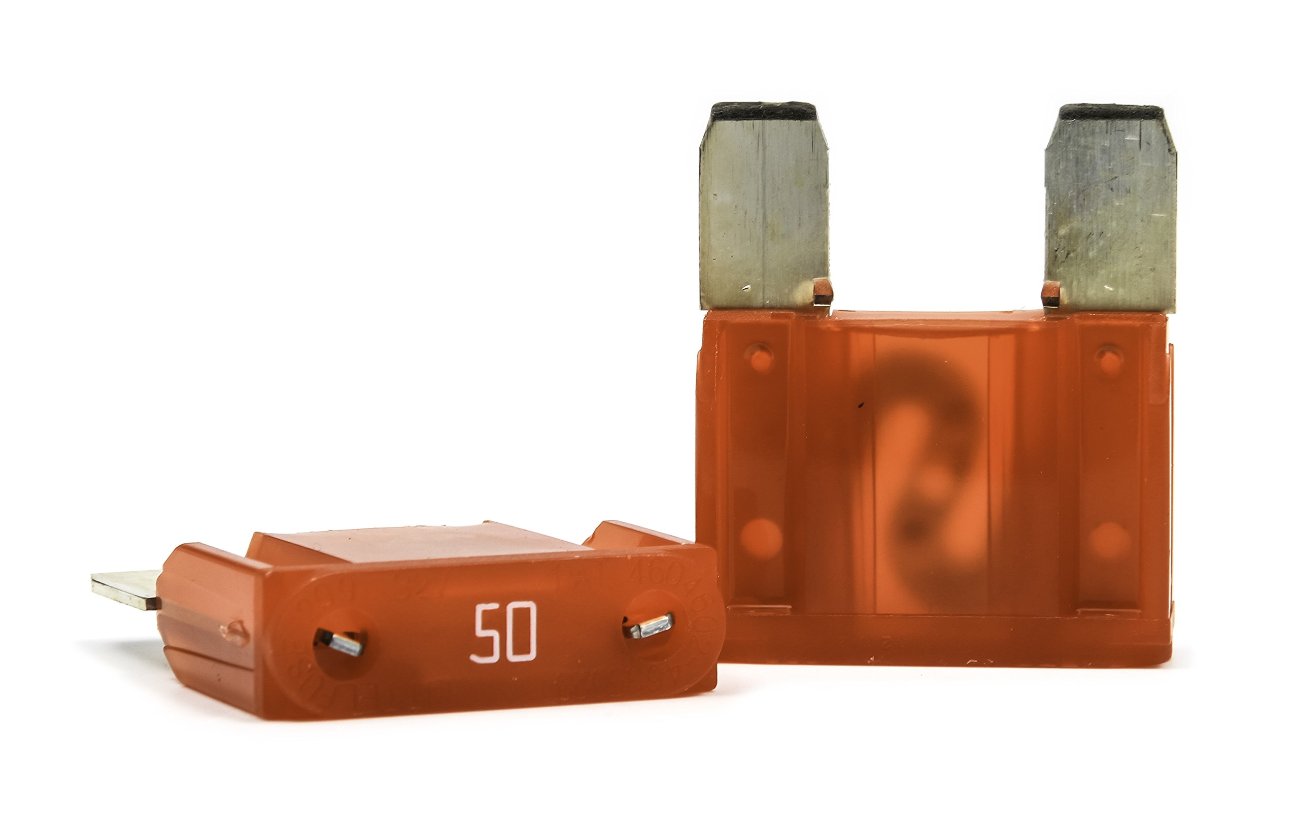 Camco 65167 Red 50 AMP Max-Blade Fuse - Pack of 2