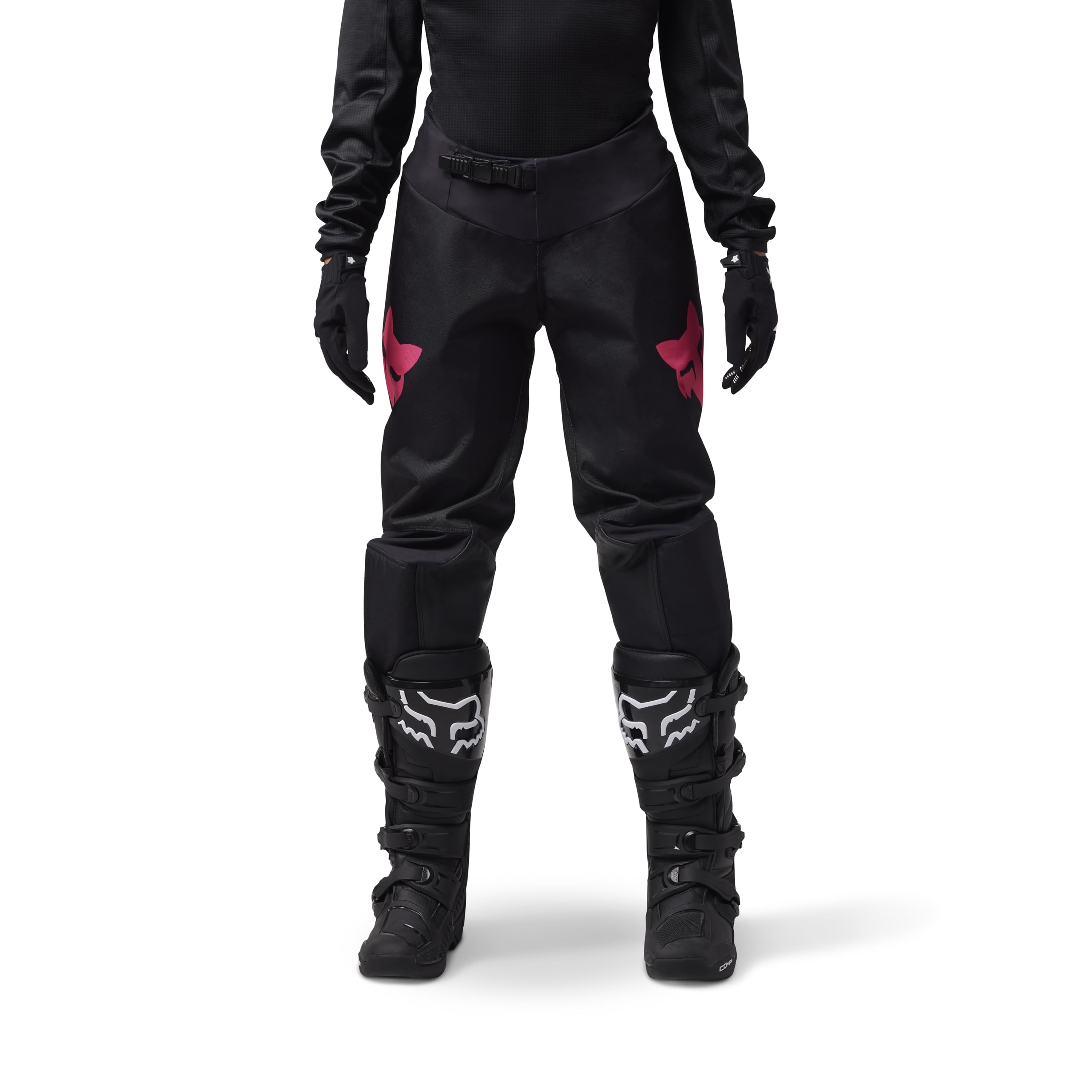 Fox Racing Women's 180 Motocross Dirt Bike Pant, Black Blackout, 14 UK