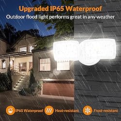LEPOWER 3000LM Flood Light Outdoor, Switch