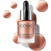 ICONIC LONDON Illuminator | Liquid Highlighting Drops for a Radiant Glow, Cruelty-Free, Vegan Makeup