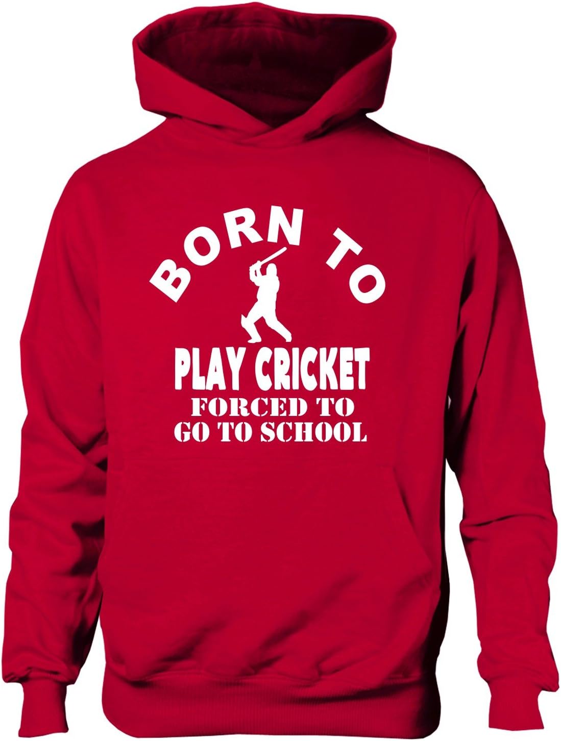 Born to Play Cricket Sports Boys Kids Hoodie Age 5-13 Years