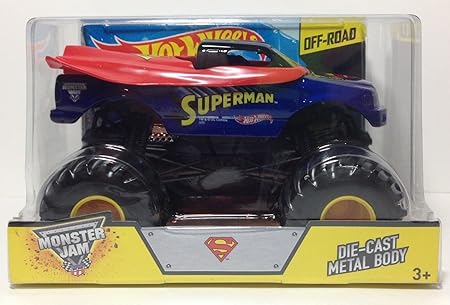 hot wheels superman monster truck