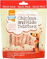 Good Boy Chicken & Hide Twisters Dog Treats 220g