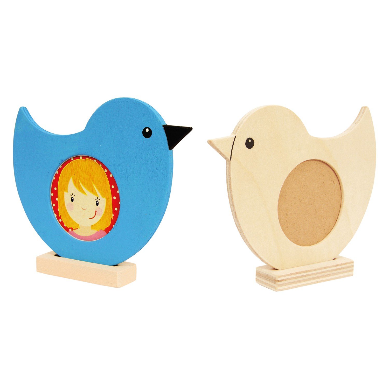 EDUPLAY 210224 Picture Frame Little Bird Set of 2'', Multi Colour