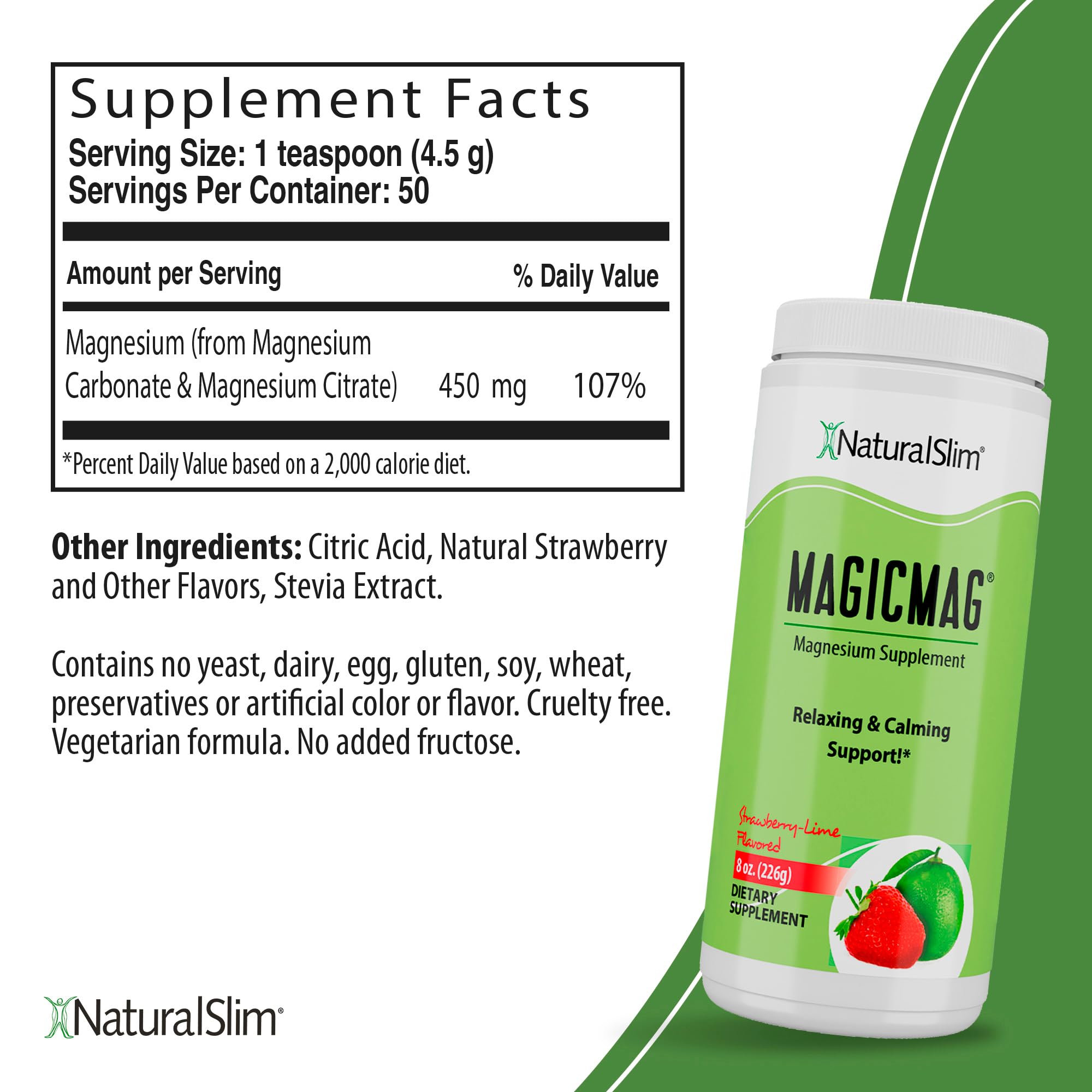 Dynamic Duo MagicMag & Kadsorb - Magnesium Powder Stress & Sleep Support Drink & Potassium Caps Electrolyte Balance Normal pH Support - Natural Aid for a Slow Metabolism