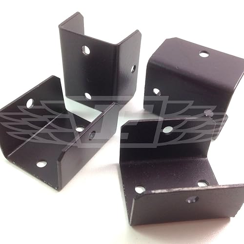 40mm FENCE & TRELLIS CLIPS / BRACKET PANEL FIXING DECKING POST RAIL