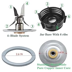For Oster Blender Replacement Parts Blender Ice