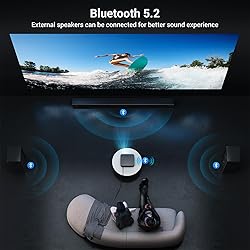 1500 ANSI 4K Full HD Projector with WiFi and
