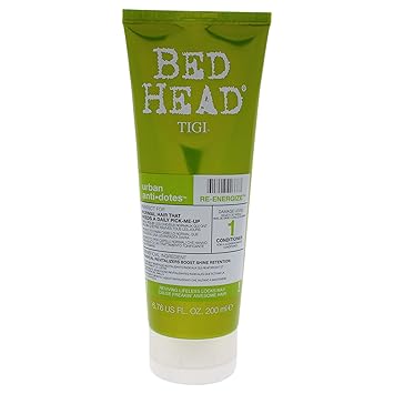 TIGI Bed Head Re-energize Conditioner for Dull & Dry Hair 200 ml; Urban Antidotes Level 1; safe for coloured hair