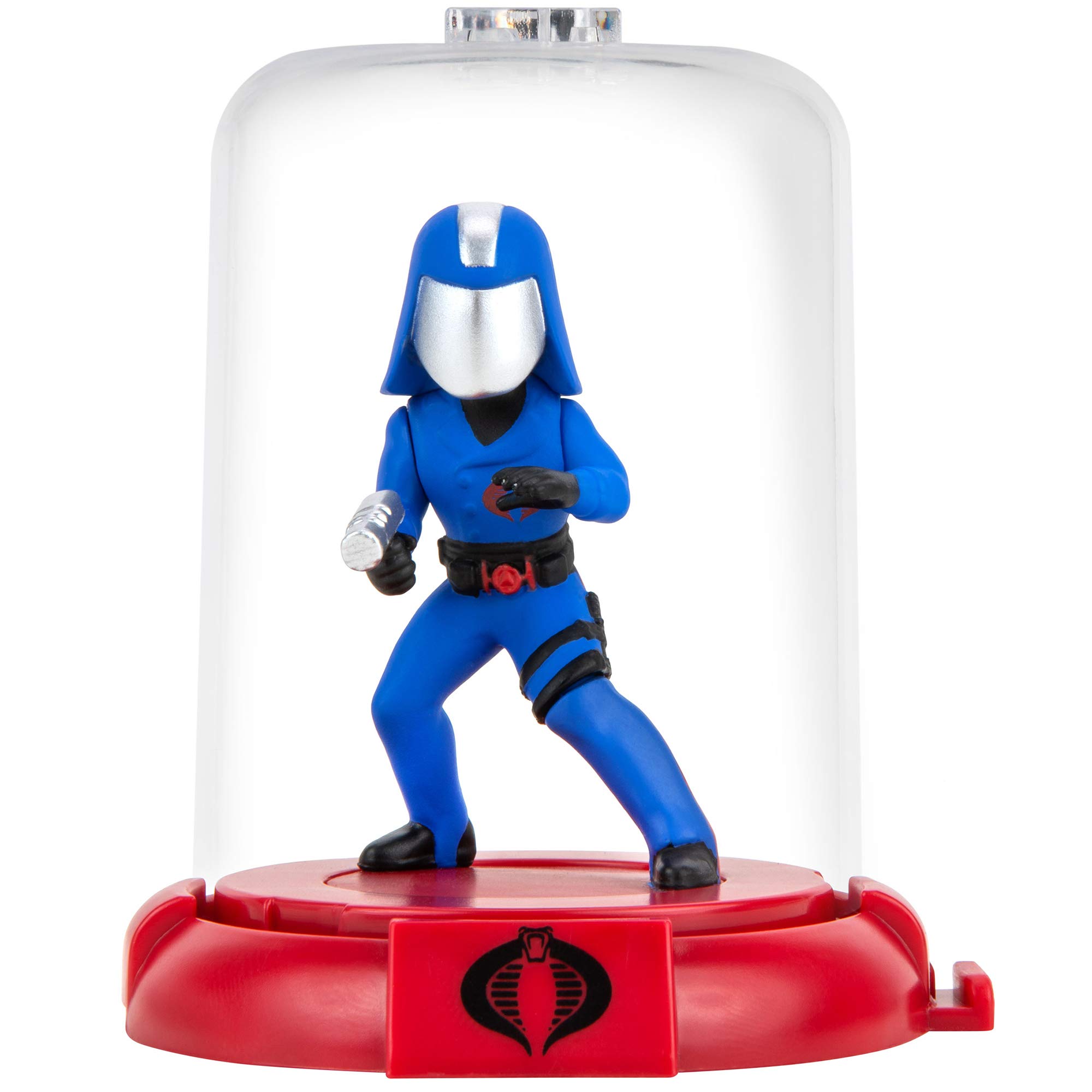 Domez G.I. Joe Series 1 Collector’s Box Set - Includes Duke, Snake Eyes, Cobra Commander & Storm Shadow - Authentic & Highly Detailed Collectible Characters - Connect, Collect, Display