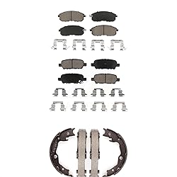 Transit Auto Front Rear Ceramic Brake Pads And