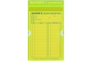 Glover's Scorebooks Acrylic Line-Up Card Holder (Fits Line-Up Card)