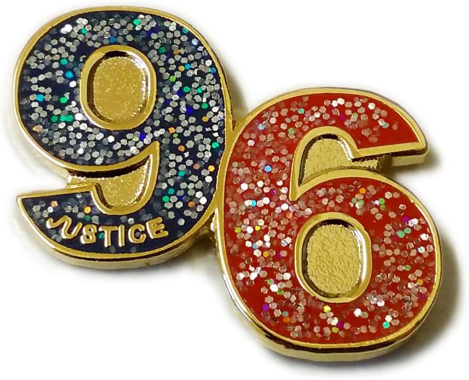 MDEO Liverpool Pin Badge Selection Justice For 96