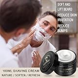 LEPONIX Shaving Kit for Men - Soap, Cream, Brush & Bowl Gift Set view 3