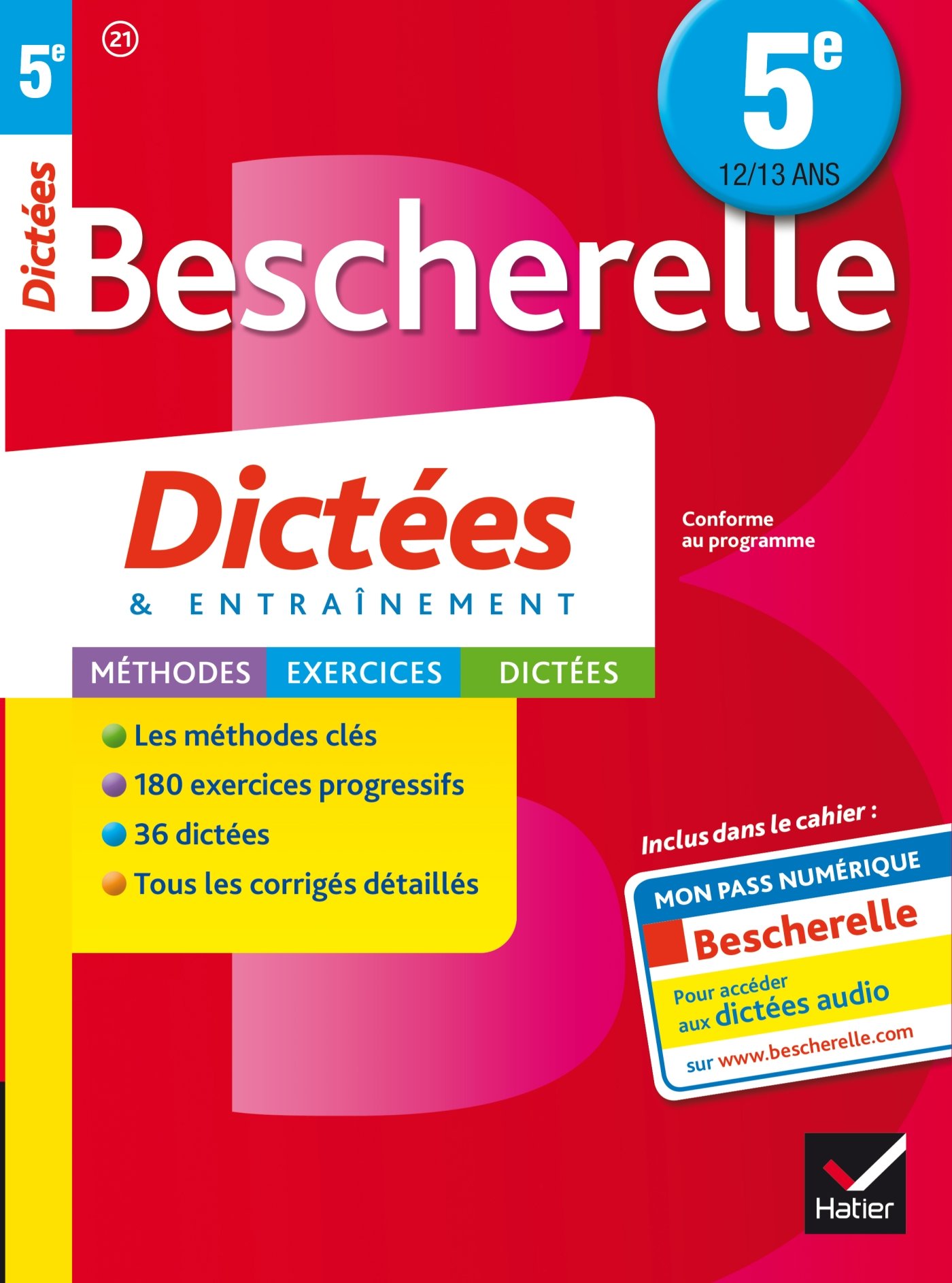 Bescherelle Dictees 5e Cahier D Orthographe Et De Dictees Bescherelle References 21 French Edition Anton Denis 9782218991707 Amazon Com Books