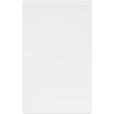 LIDER Blank Wall Plate, Screwless Design, Midsize, 1-Gang, Matte White | Temperature And Impact Resistant, Mid-Size, Polycarbonate Thermoplastic, Tough And Heat Resistant, Easy Installation