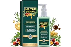 Rosemary & Batana Oil Hair Growth Shampoo Routine Shampoo for Women Hair Loss and Man with Biotin Sulfate Thickening Post-Col