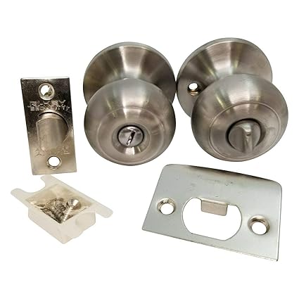 Ri Key Security Privacy Door Knob Lock Interior Bathroom