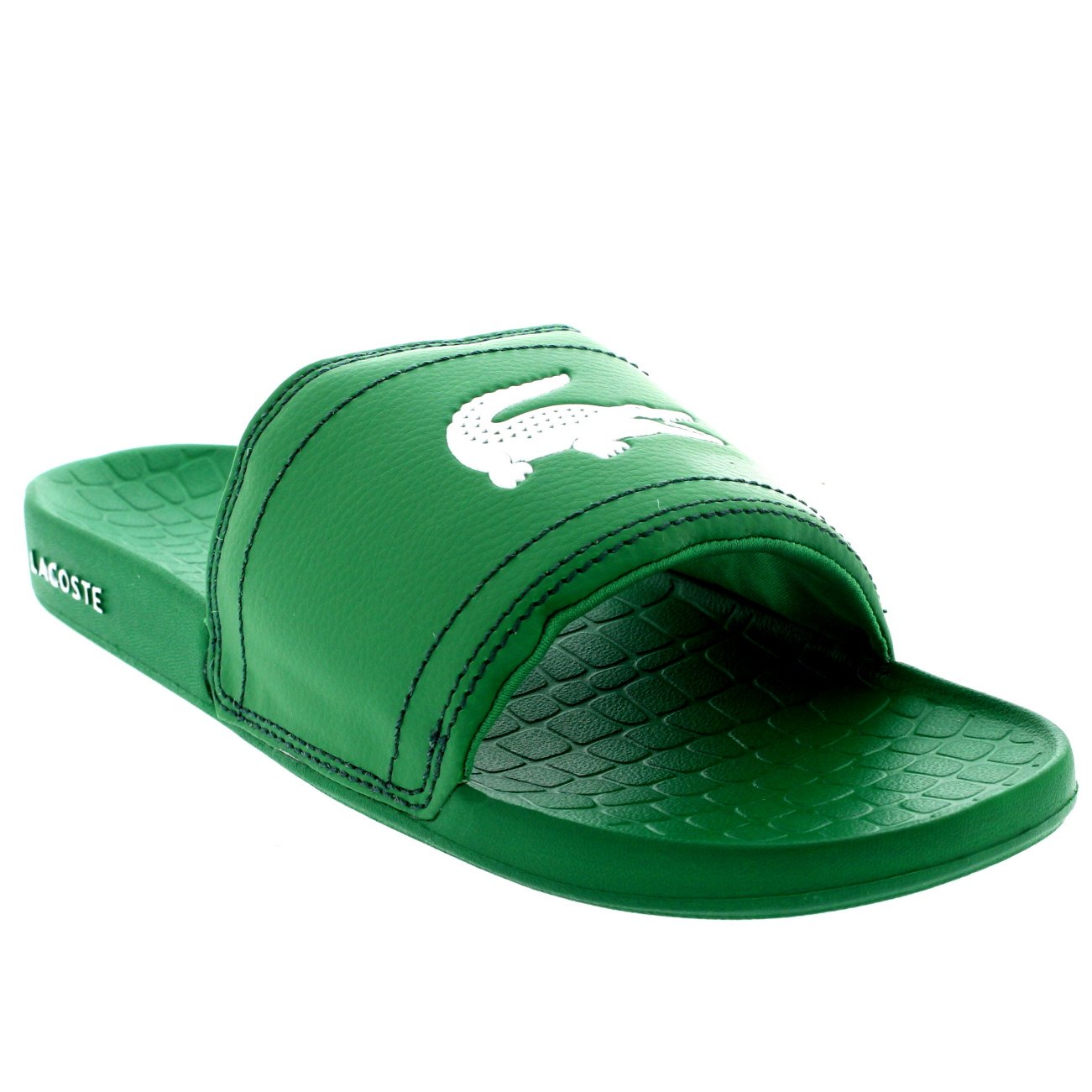lacoste green sandals