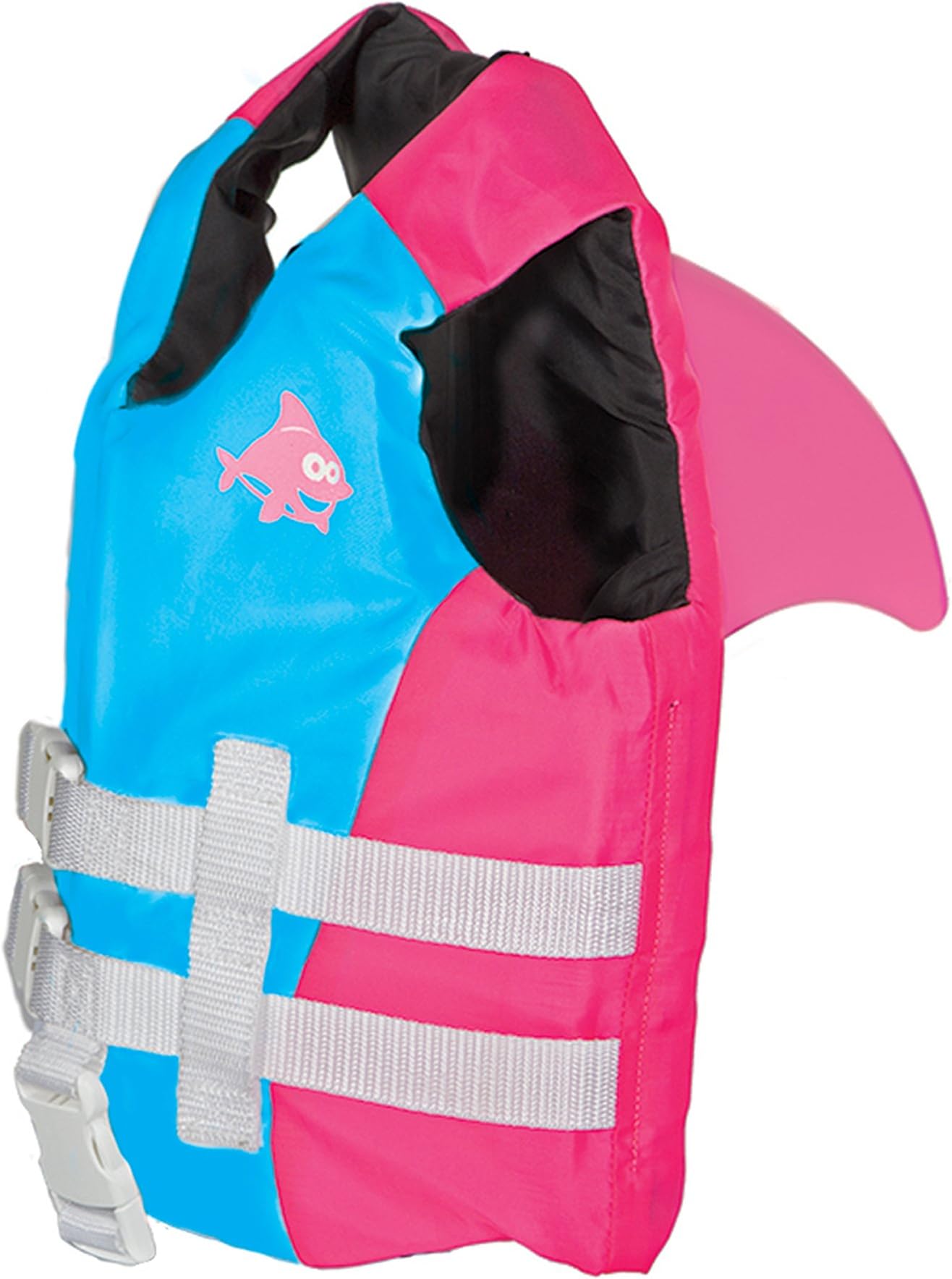 SwimWays Sea Squirts Fin Friends Life Jacket, Pink
