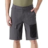 BASS OUTDOOR Mens Regular fit Cargo Shorts 28 Iron Grey Solid