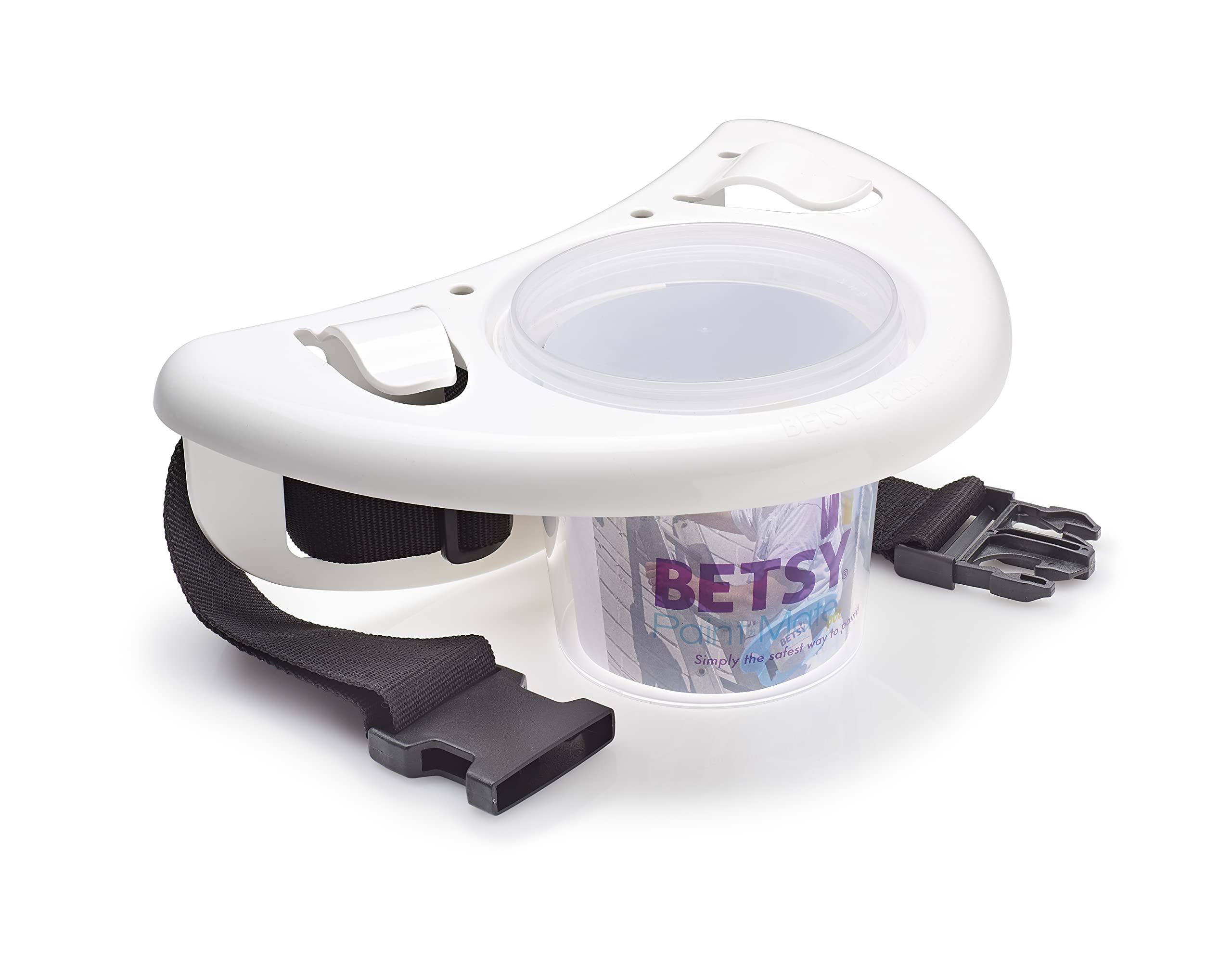 Painting and decorating tool - White Betsy Paint Mate/Betsy Paint Mate - DIY tool, Home and professional painting, Ladder safety, Betsy Group, paint kettle
