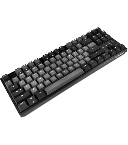 DURGOD Gaming Mechanical Keyboard with Cherry MX Silent Red