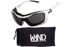 WYND Blocker Large Motorcycle Riding Glasses Extreme Sports Wrap Sunglasses